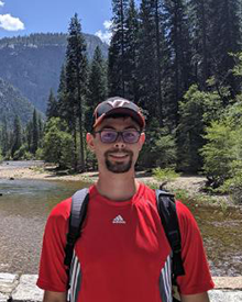 Steven in front of the Merced River in Yosemite