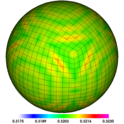 Interface radius for the 2nd order 3D ICF problem