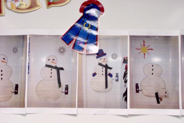 holiday party snowmen